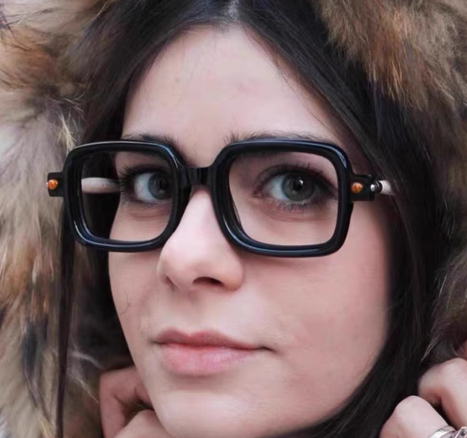 Geometric Square Glasses TBUSG