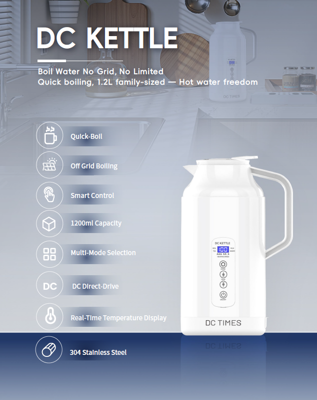 DC Solar Kettle