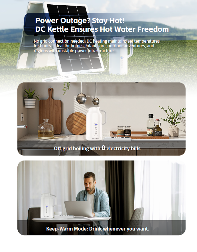 DC Solar Kettle