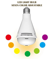 E27 Smart Bulb Speaker Camera