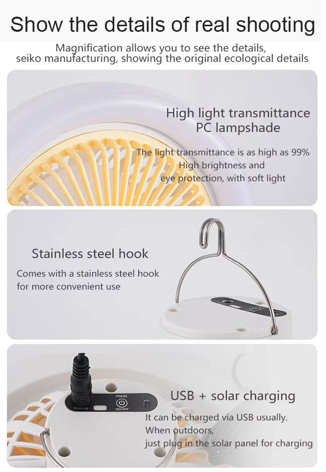 ETO Solar Fan light
