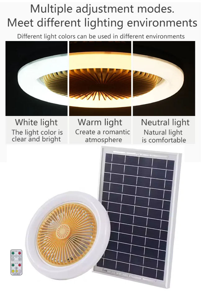 ETO Solar Fan light
