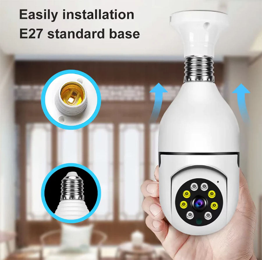 Security Lightbulb Camera