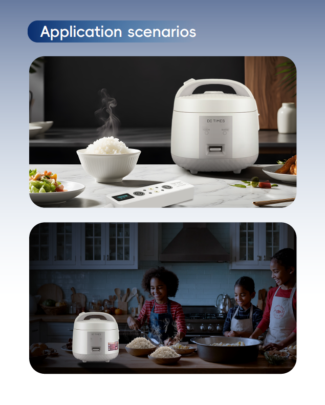 24V DC Solar Rice Cooker